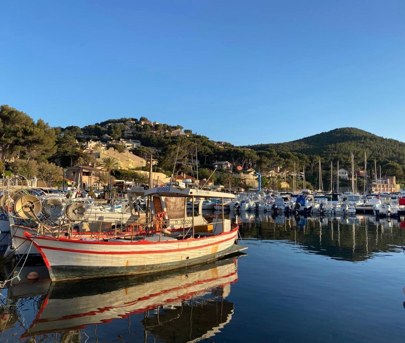 Studio Cosy En Bord De Mer Saint-Cyr-sur-Mer Eksteriør billede
