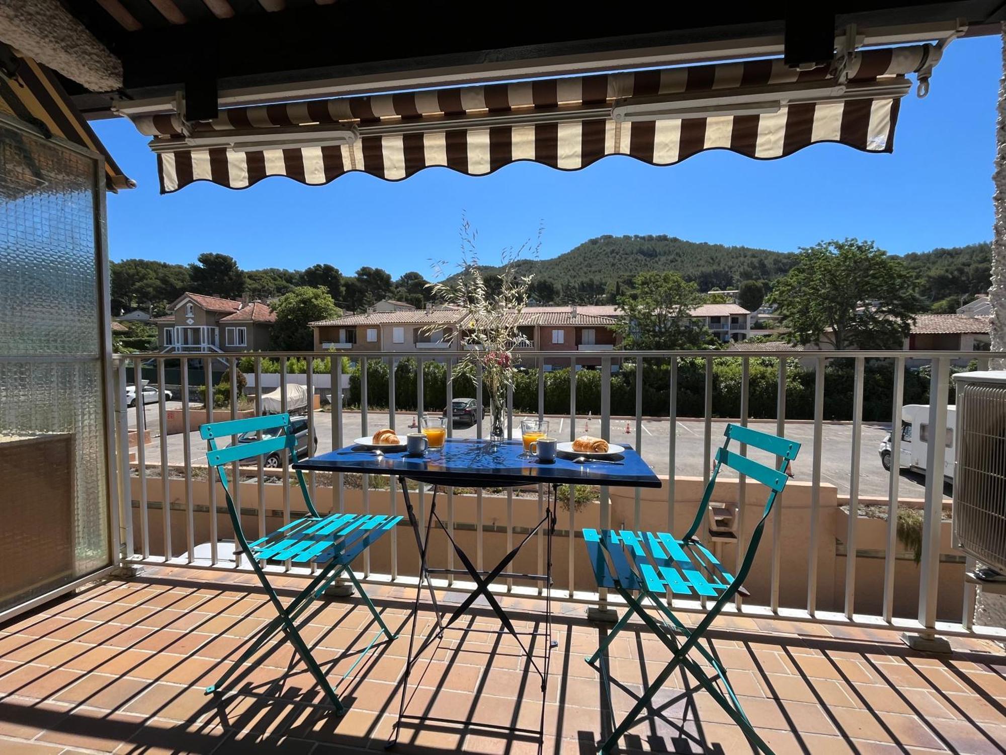 Studio Cosy En Bord De Mer Saint-Cyr-sur-Mer Eksteriør billede