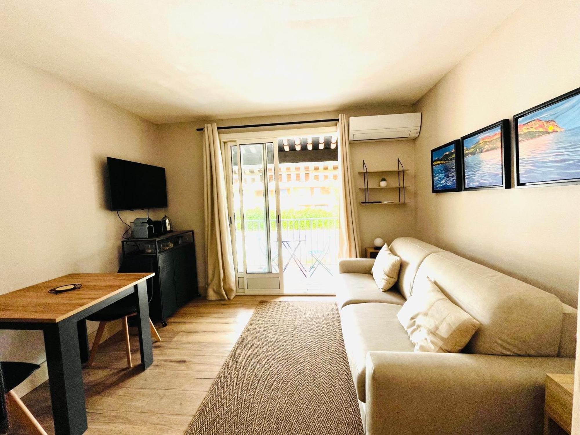 Studio Cosy En Bord De Mer Saint-Cyr-sur-Mer Eksteriør billede