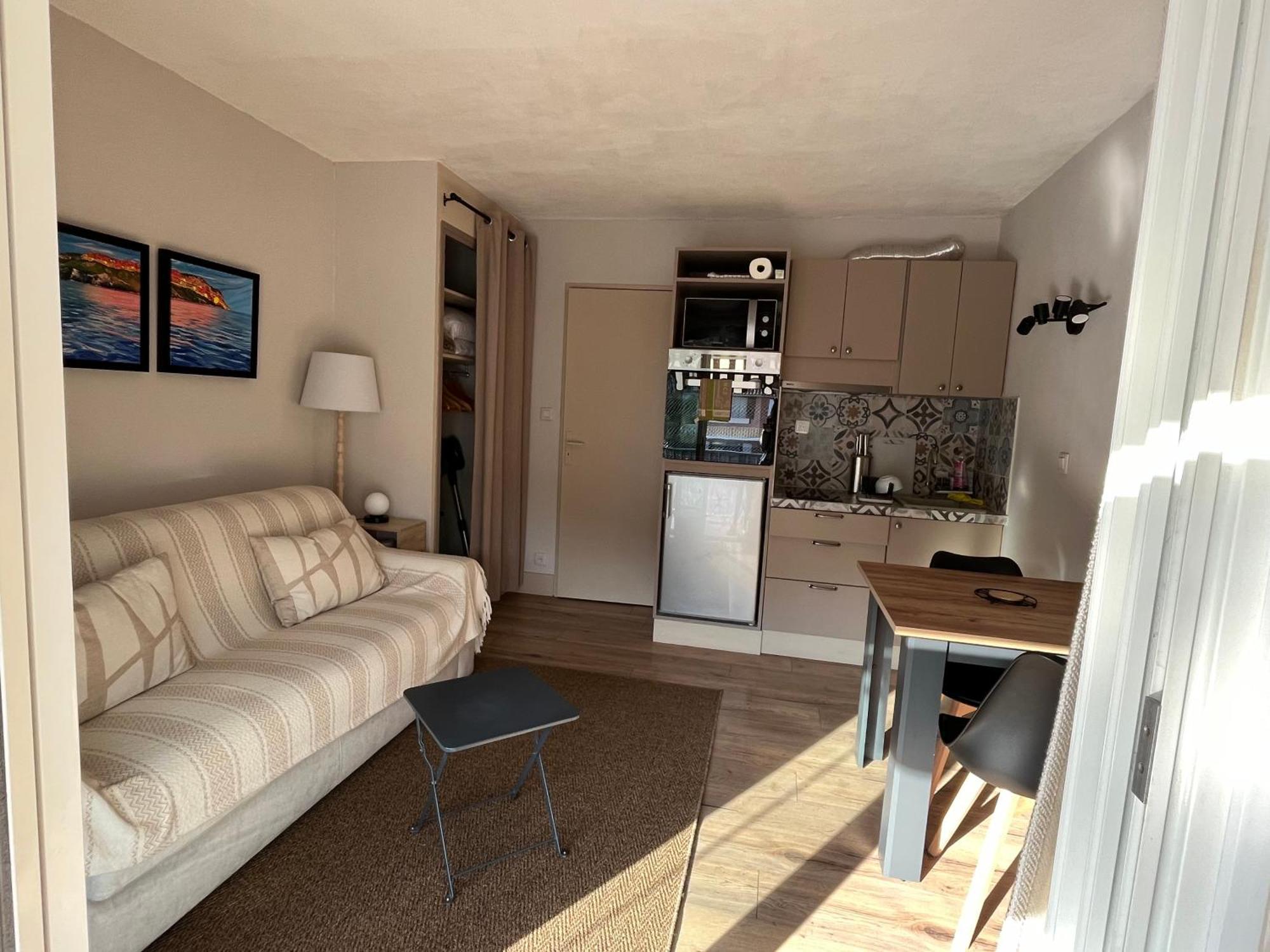 Studio Cosy En Bord De Mer Saint-Cyr-sur-Mer Eksteriør billede